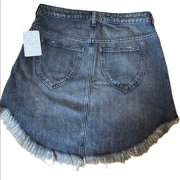 Free People Denim Skirt - Picture 2 of 4